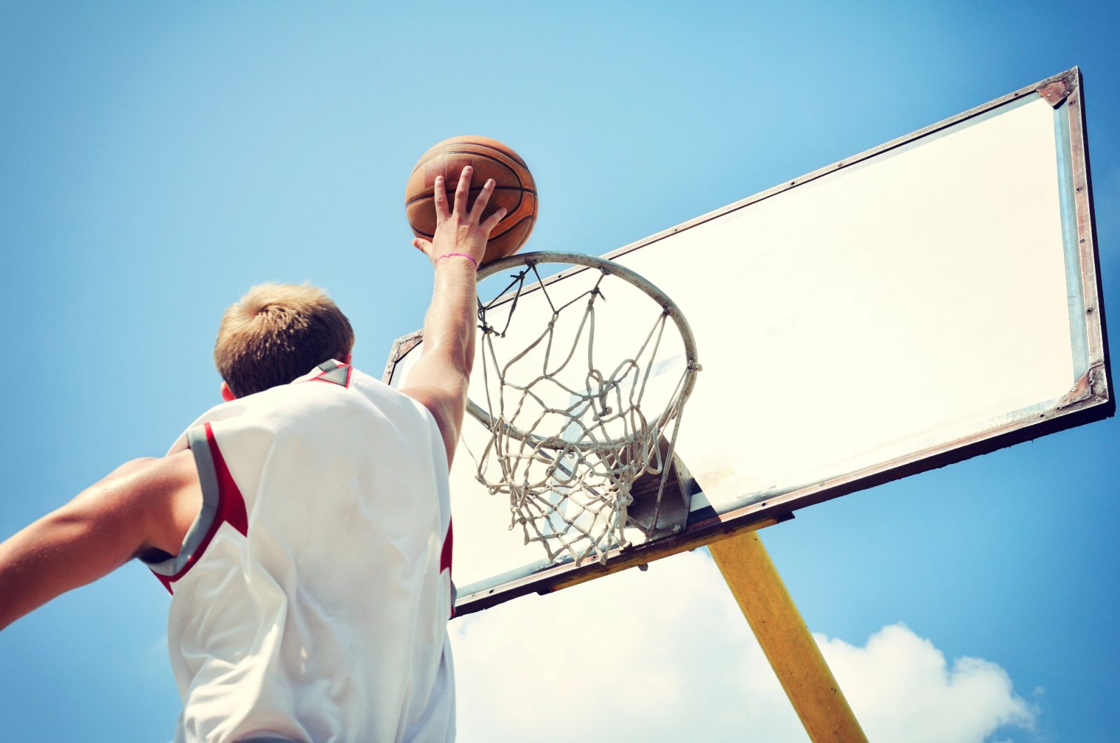 Podarjena koš tabla je požela veliko navdušenja